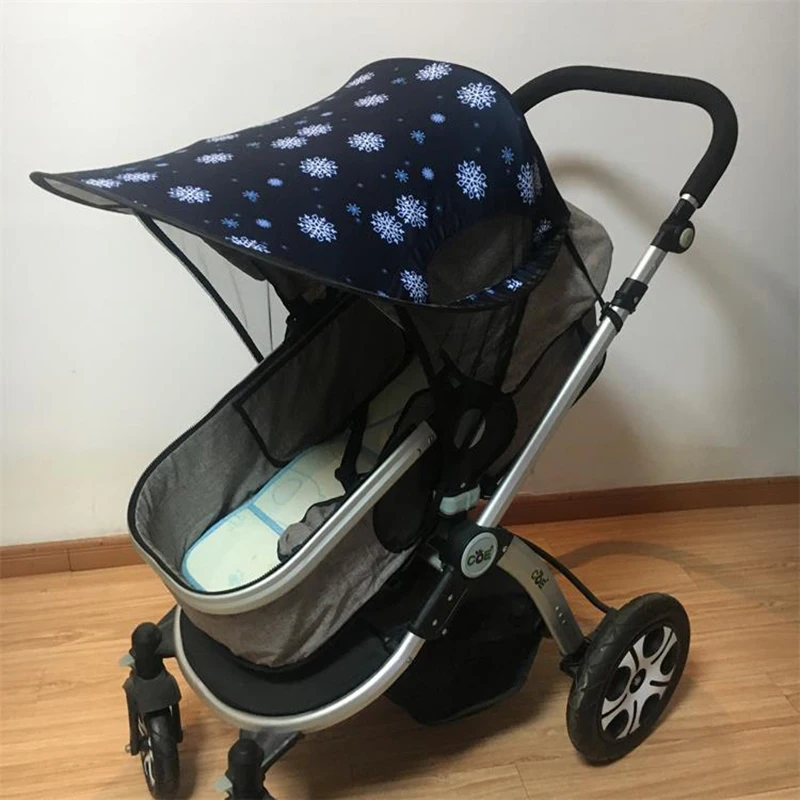Parasol para cochecito de bebé con visera protectora solar - imagen 2