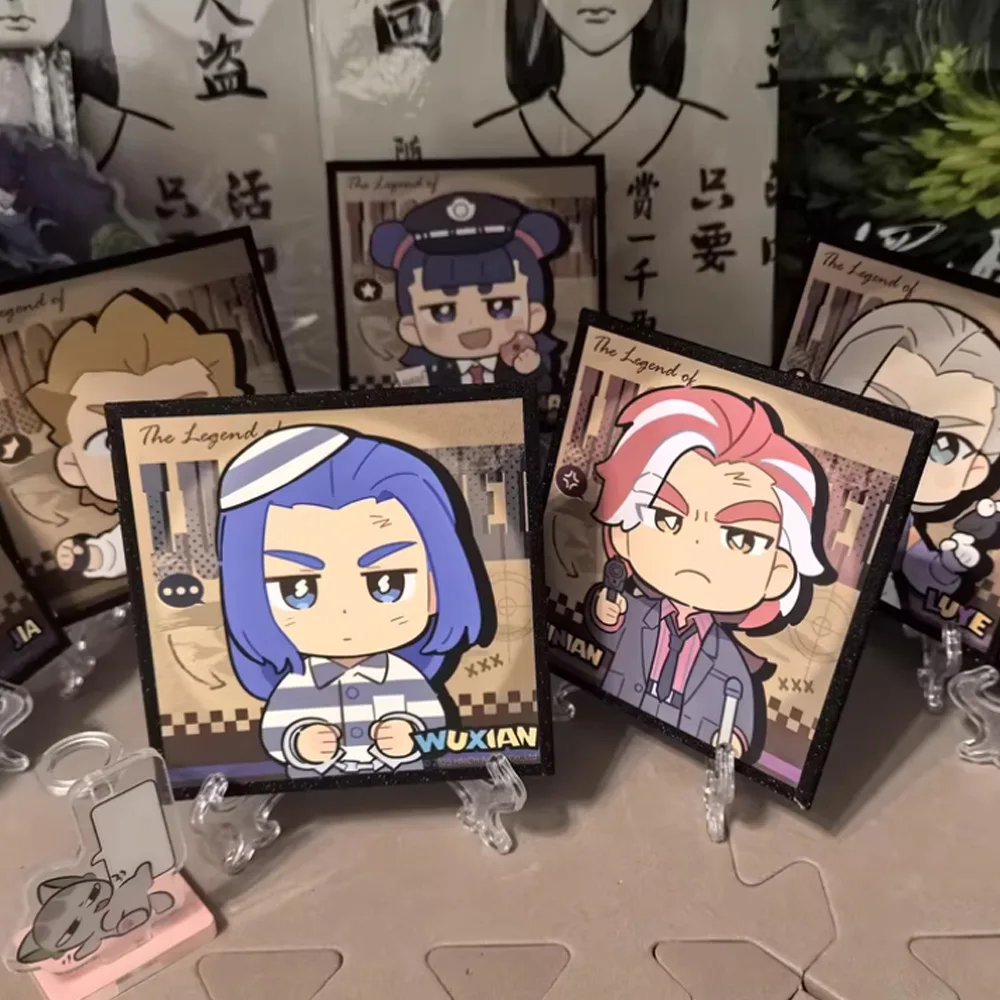 Luo Xiaohei bolsa sorpresa chibi cuaderno de detective - imagen 2