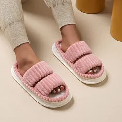 Zapatillas de interior para niños con pelo suave y tallas grandes