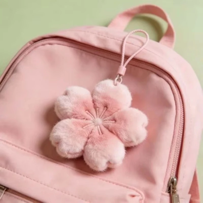 Llavero de peluche suave Sakura curativo para regalar