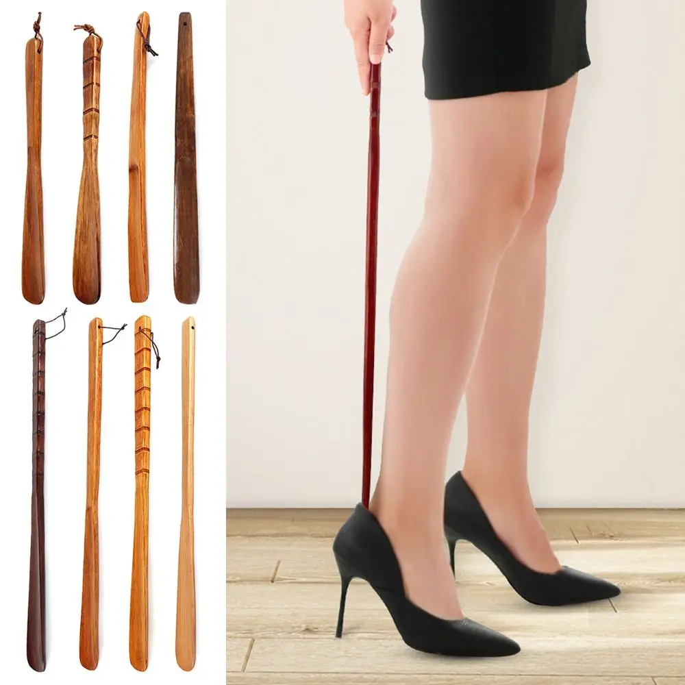 Shoehorn de madera largo