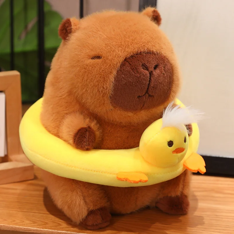 Peluche capibara con diseño de animales para regalo infantil
