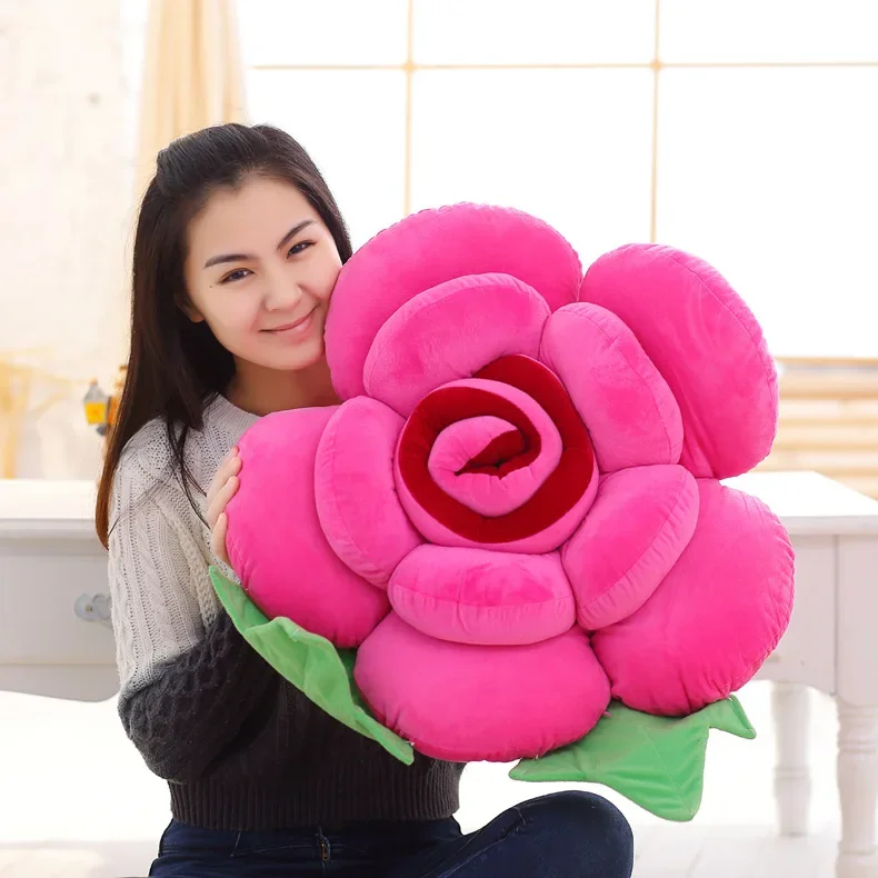 Almohada rosa grande para regalo
