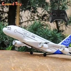 Avión radiocontrol A380 de espuma con control remoto para niños
