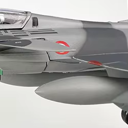 Modelo de avión de combate de fundición a presión para colección