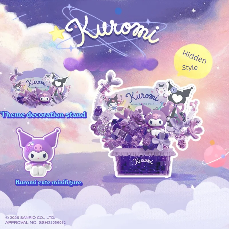 Set mini bonsái floral Sanrio de Hello Kitty y Kuromi - imagen 5