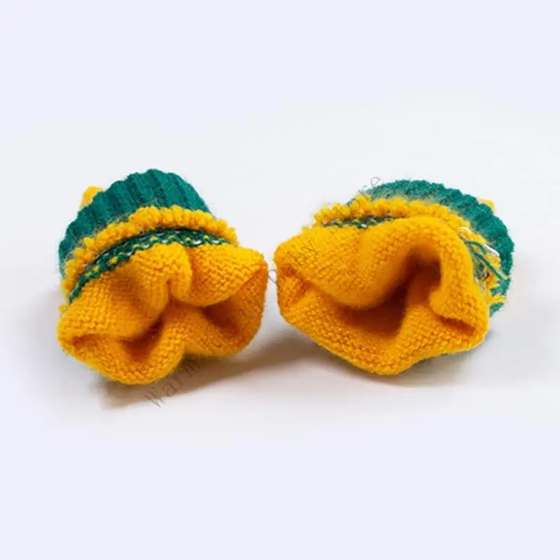 XXFE Manoplas térmicas de punto para bebé, suaves y elásticas - imagen 2