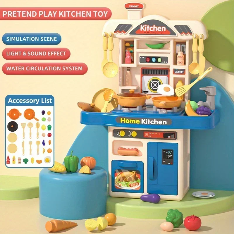 Cocina de chef con accesorios
