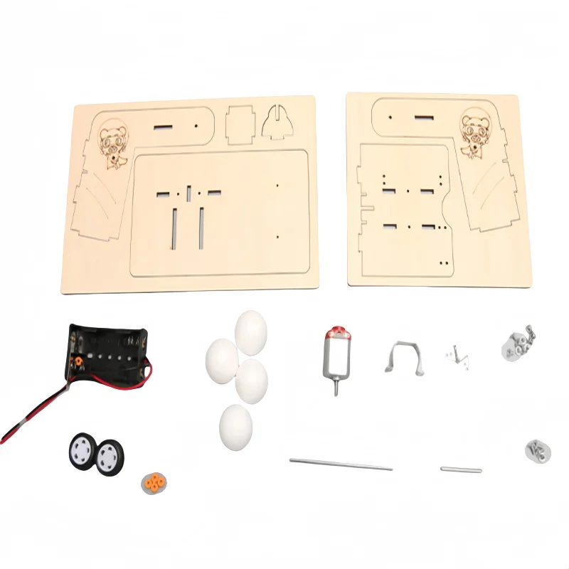 Kit de ciencia de máquina automática de madera para niños - imagen 2