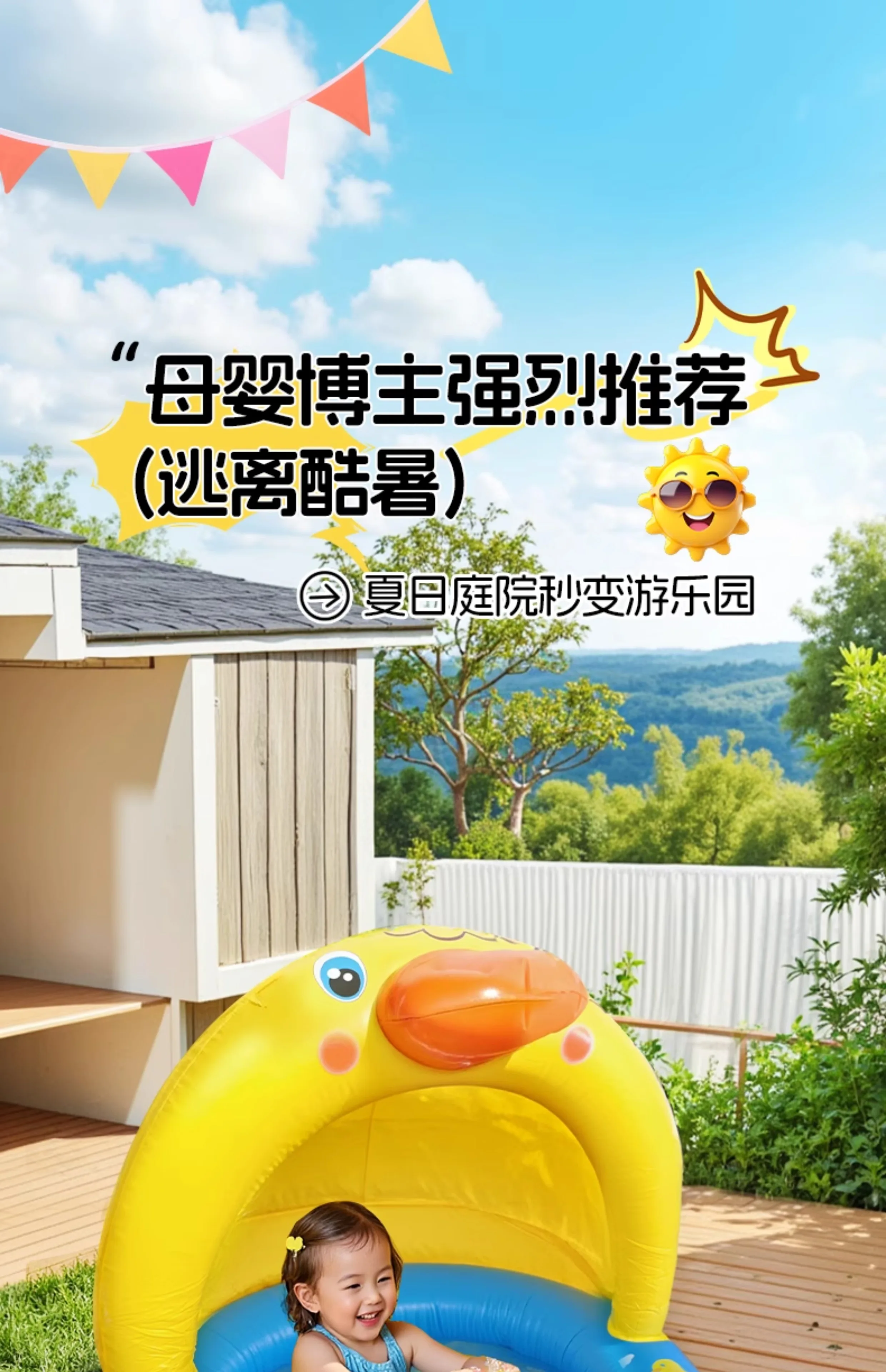 Pato inflable para baño y juegos infantiles