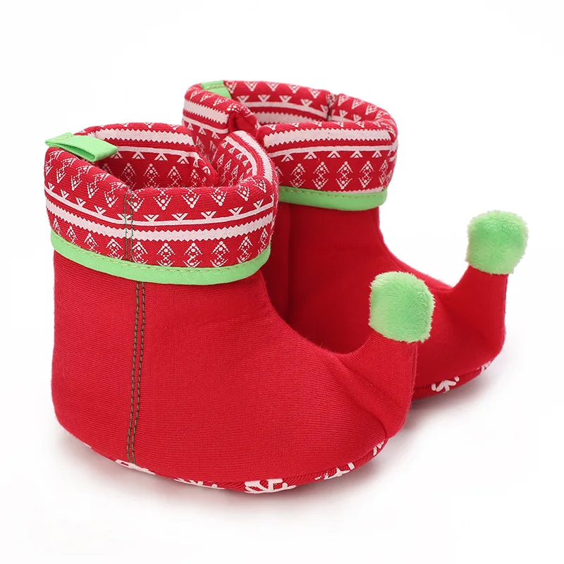 Botas de bebé de invierno con diseño infantil y suela blanda