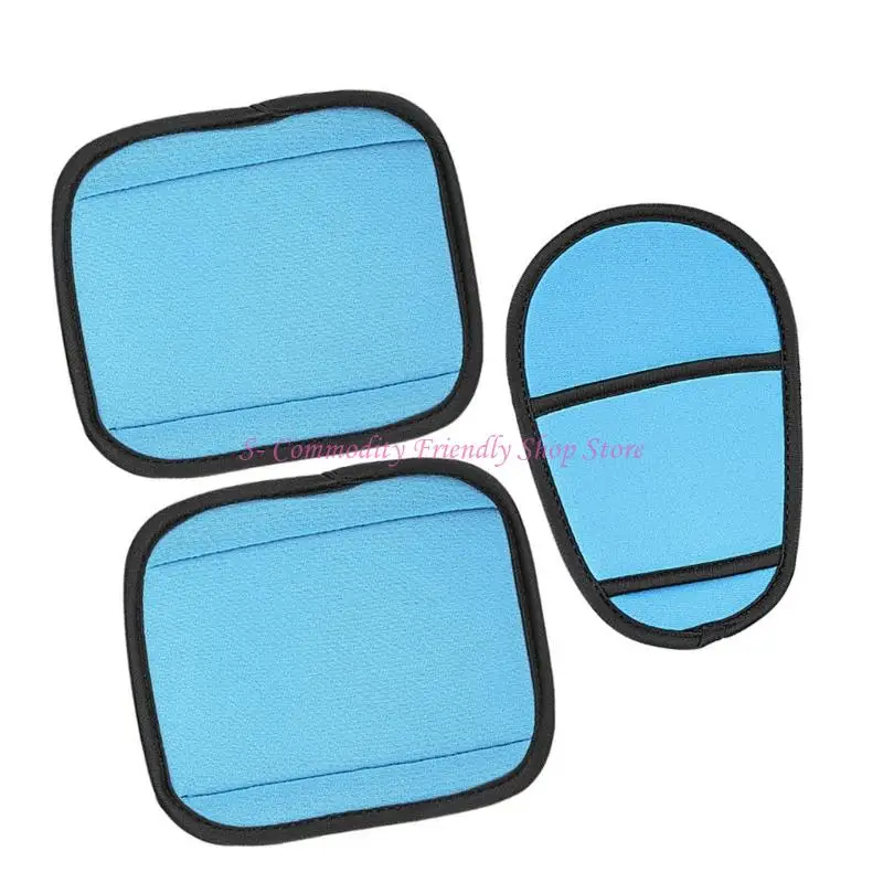 Almohadillas suaves para arnés de silla de coche, hombro y entrepierna - imagen 5