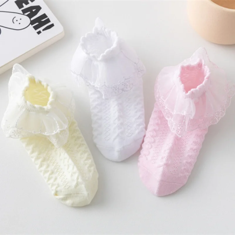 Calcetines finos de algodón para niñas - Verano y primavera - imagen 2