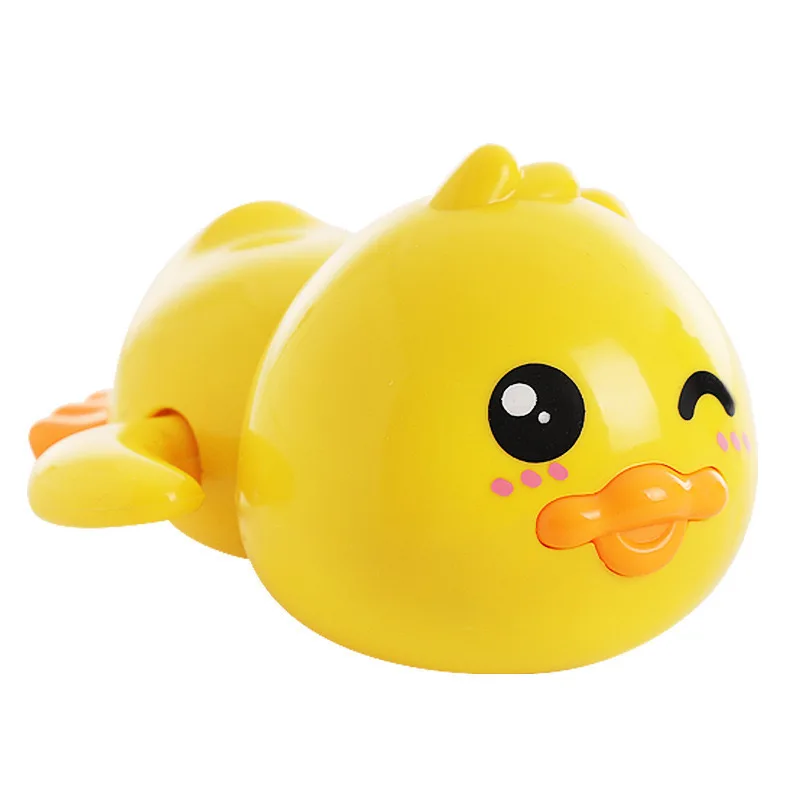 Patito de baño interactivo para bebé – Flotador suave para baño - imagen 2