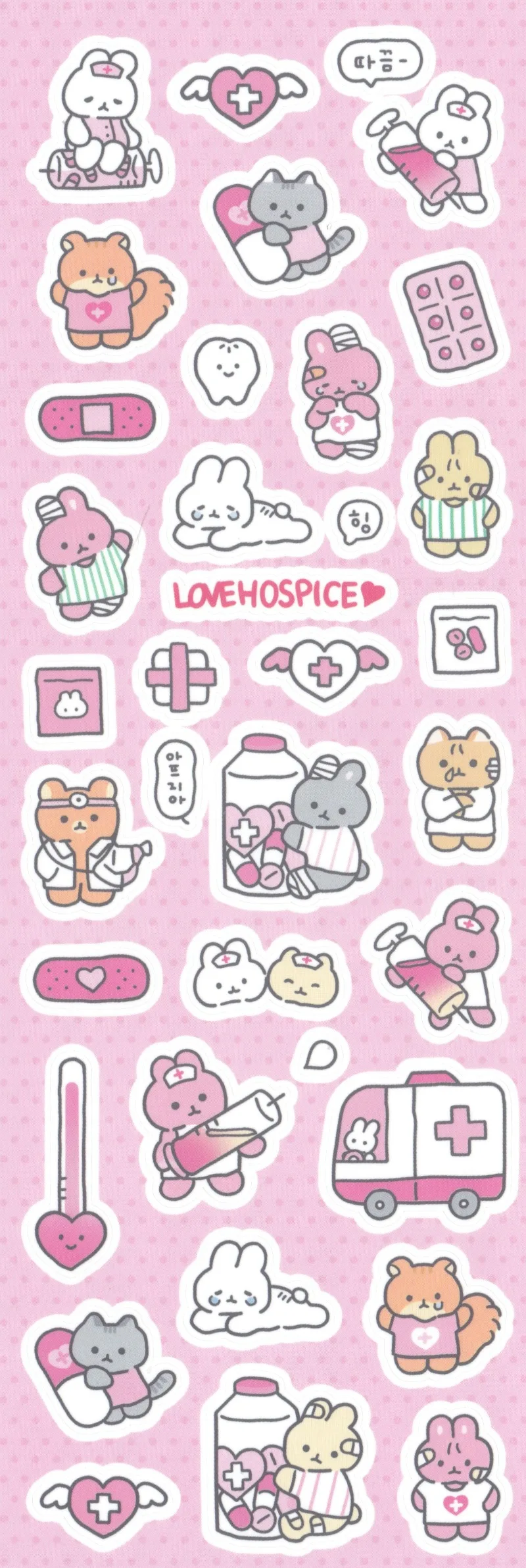 Pegatinas kawaii de conejo hechas a mano para álbumes y tarjetas - imagen 5