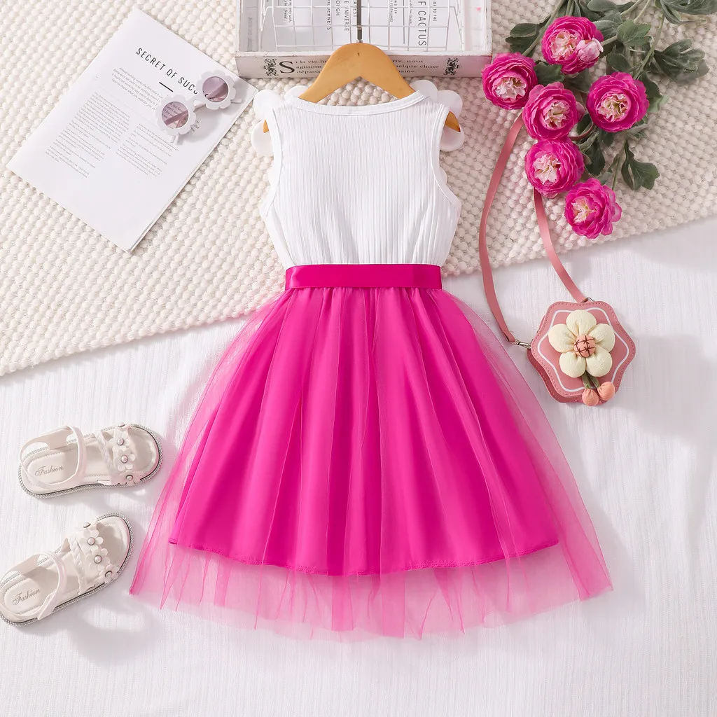 Detalle del estilo de princesa rojo