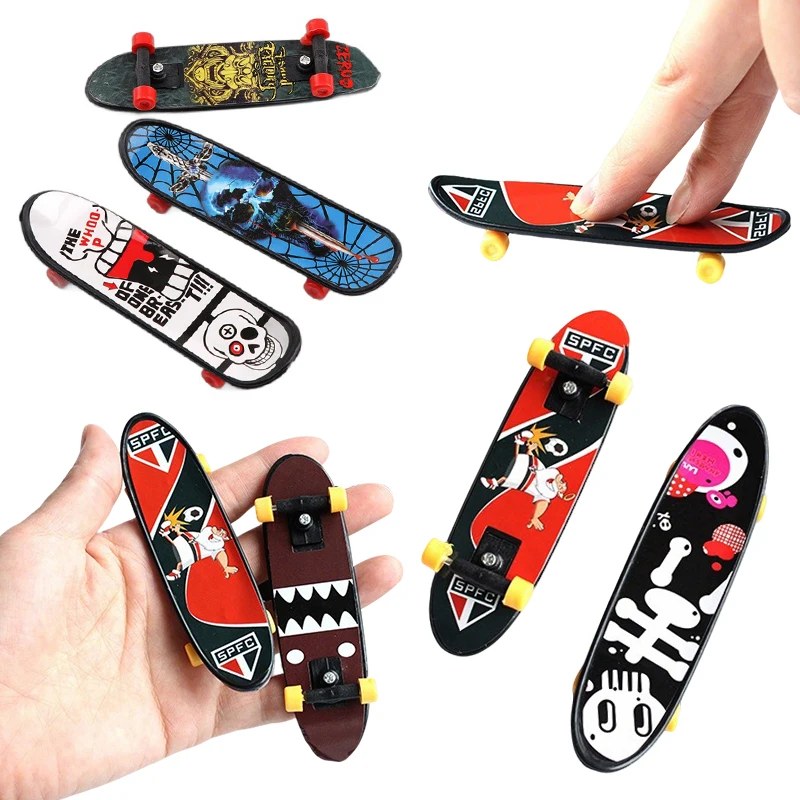 ZYF monopatín de dedo divertido con diseños variados para regalo - imagen 5