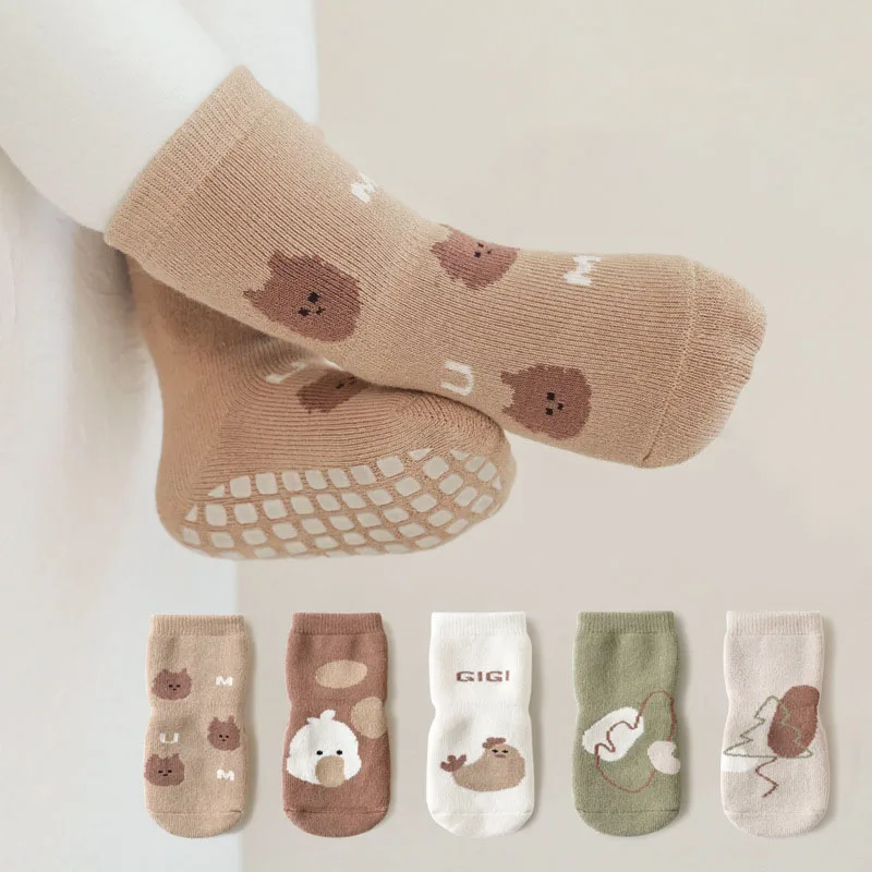 Calcetines antideslizantes para bebés y niños – Pack 5 - imagen 5