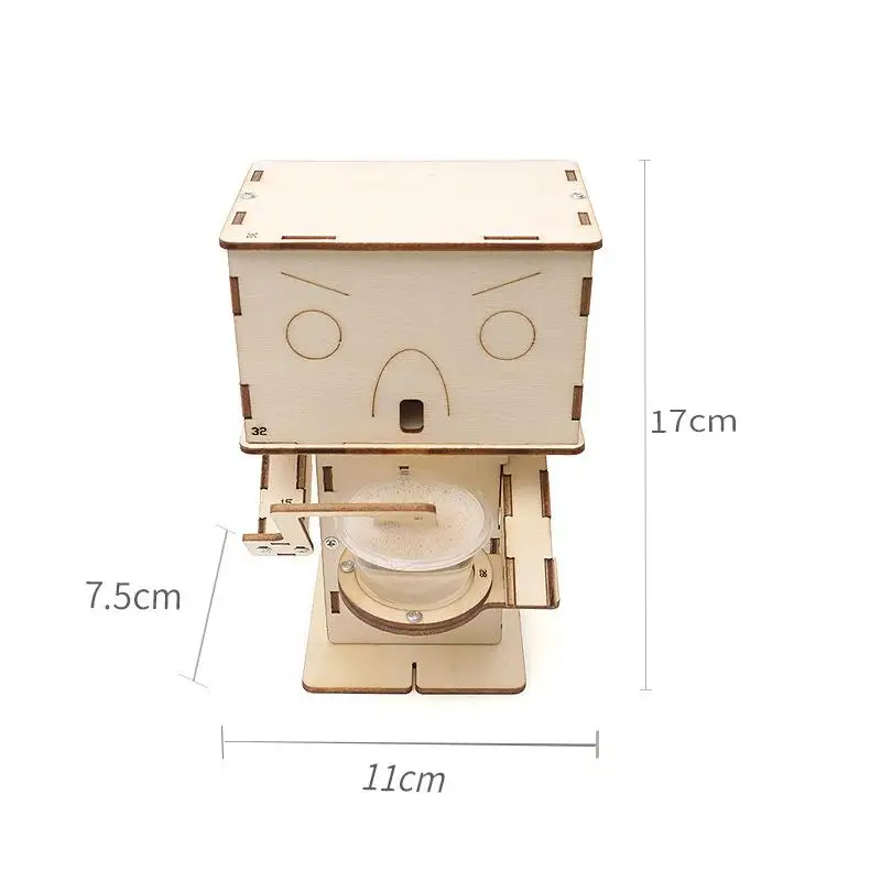 Kit de ciencia de bricolaje: robot soplador para niños