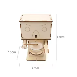 Kit de ciencia de bricolaje: robot soplador para niños