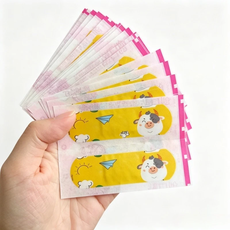 Tiritas adhesivas infantiles con parches de animales primeros auxilios - imagen 5