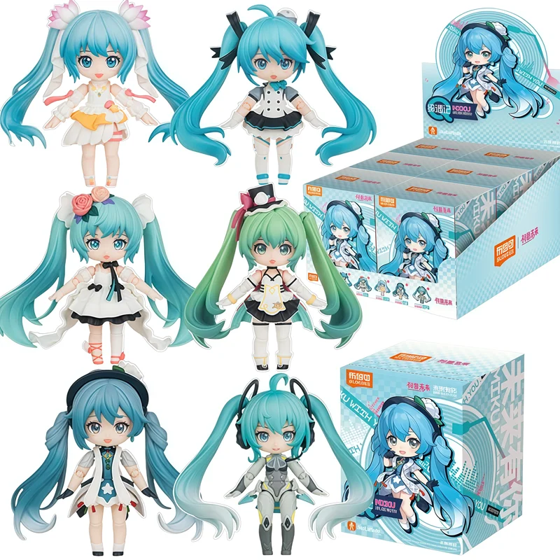 Figura de Hatsune Miku en pose dinámica