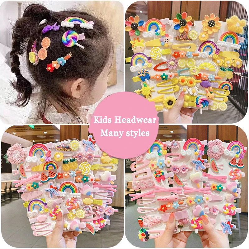 Pasadores con lazo floral para bebés – Lindos accesorios cabello niñas - imagen 4