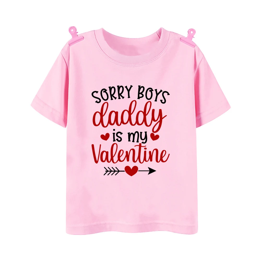 Camiseta infantil de San Valentín estampada divertida para peques - imagen 3