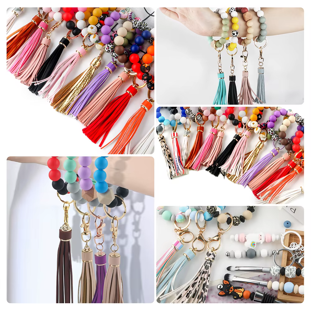 Kit completo de 5 llaveros en colores variados