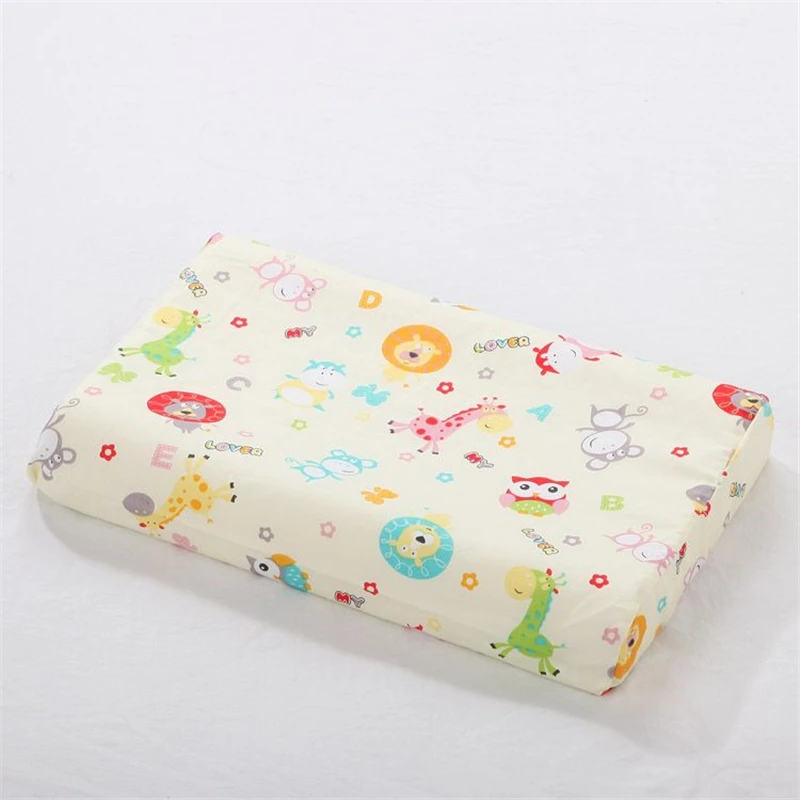 Funda de almohada infantil de algodón suave con dibujo animado - imagen 3
