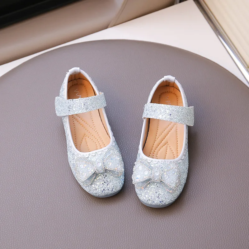Le Fu zapatos de cuero para niña – Otoño princesa cómodos - imagen 3