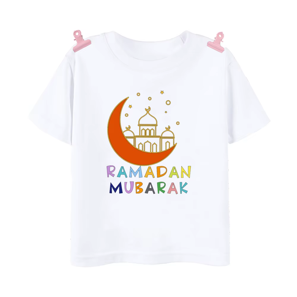 Camiseta algodón manga corta para niños – Transpirable y cómoda - imagen 2
