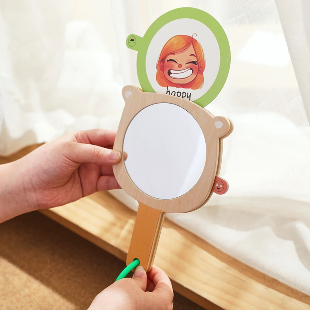 Espejo Montessori para bebé – Estimulación visual para tiempo de barriga