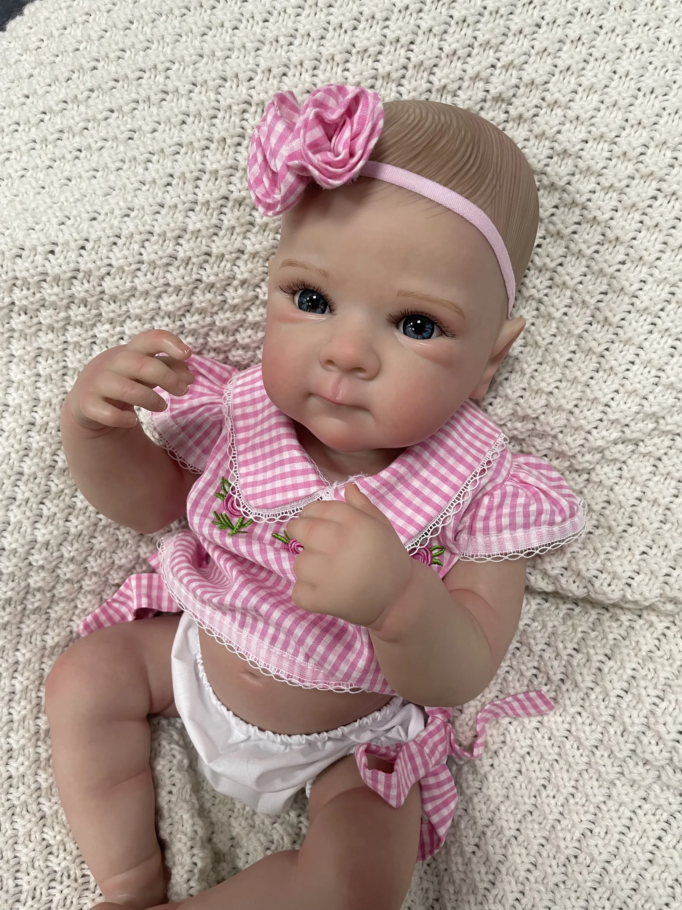 Bettie – Muñeca reborn realista de silicona 18 pulgadas