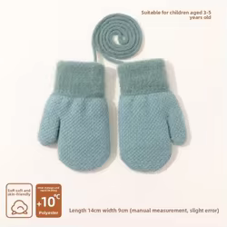 Guantes de esquí térmicos infantiles – Tejido suave antiviento