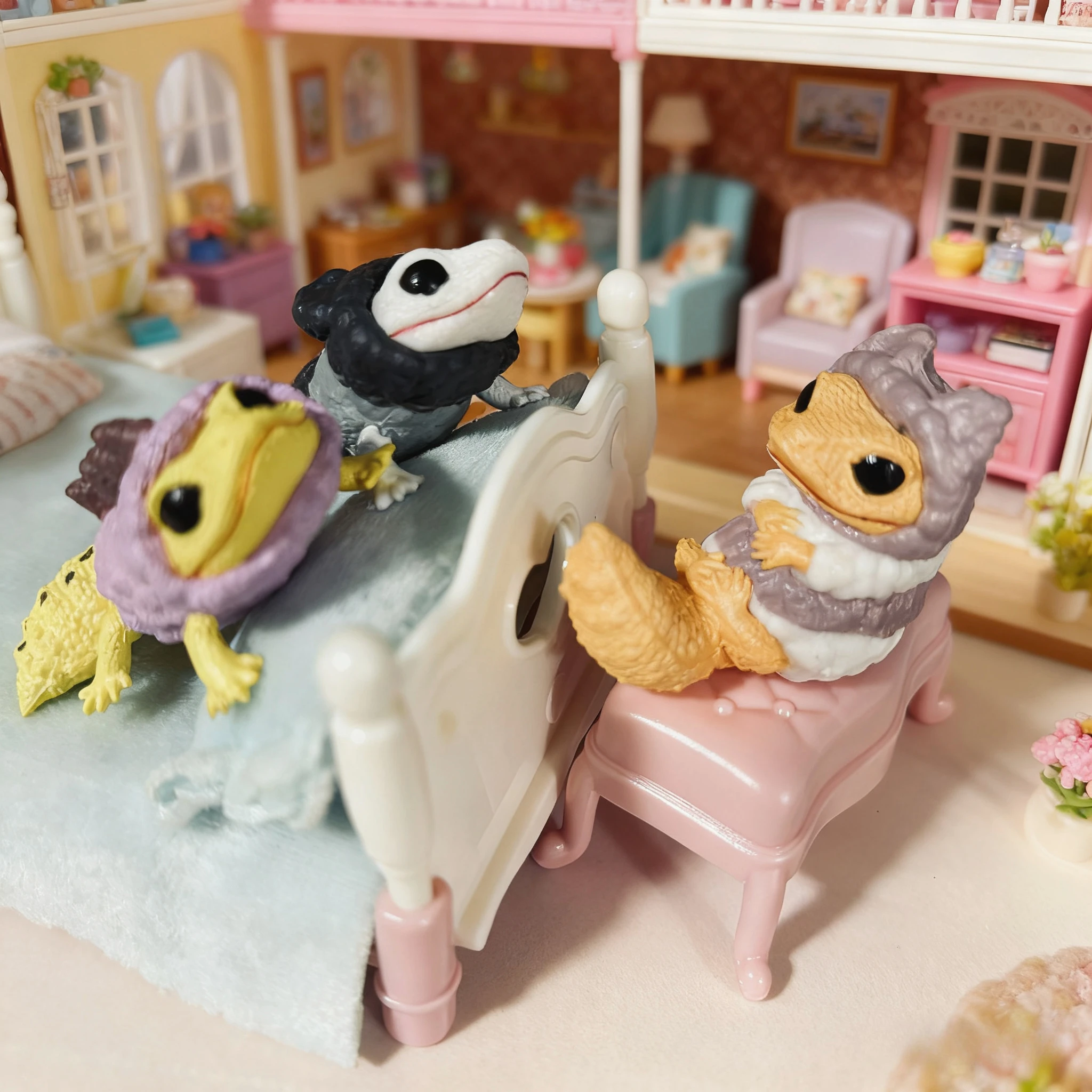 Pijama infantil de gecko YELL con cola y ojos grandes - imagen 5