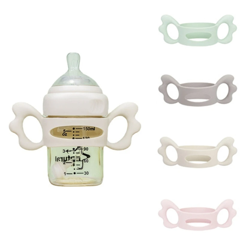 Asas de vaso entrenador de silicona duraderas para sorber bebé - imagen 2