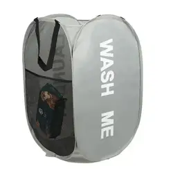Cesto de ropa plegable resistente, gran capacidad y lavable