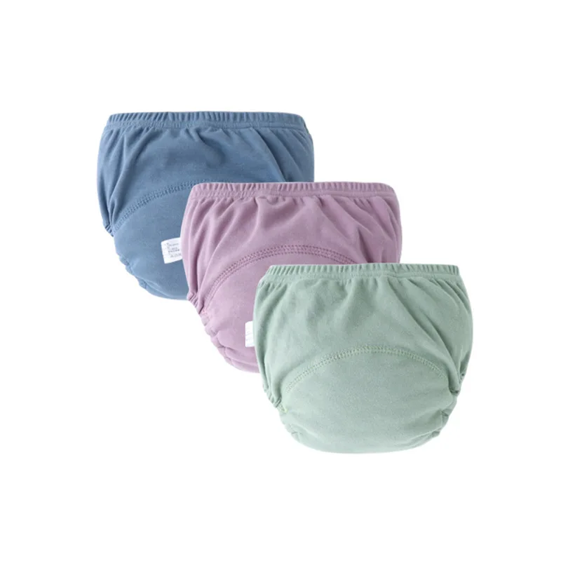 Pantalones de entrenamiento reutilizables con pañal lavable para bebés - imagen 4