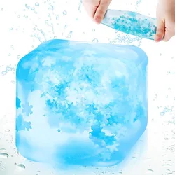Juguete sensorial para pellizcar niños – Bloque transparente antiestrés