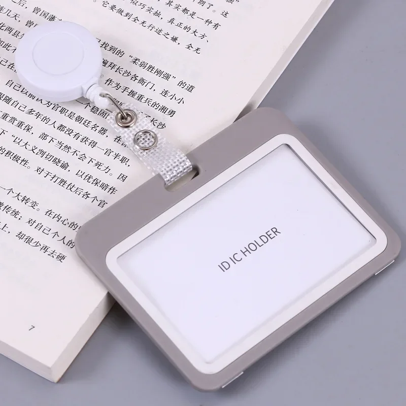 Porta credenciales infantil con cordón – Funda transparente escolar - imagen 2