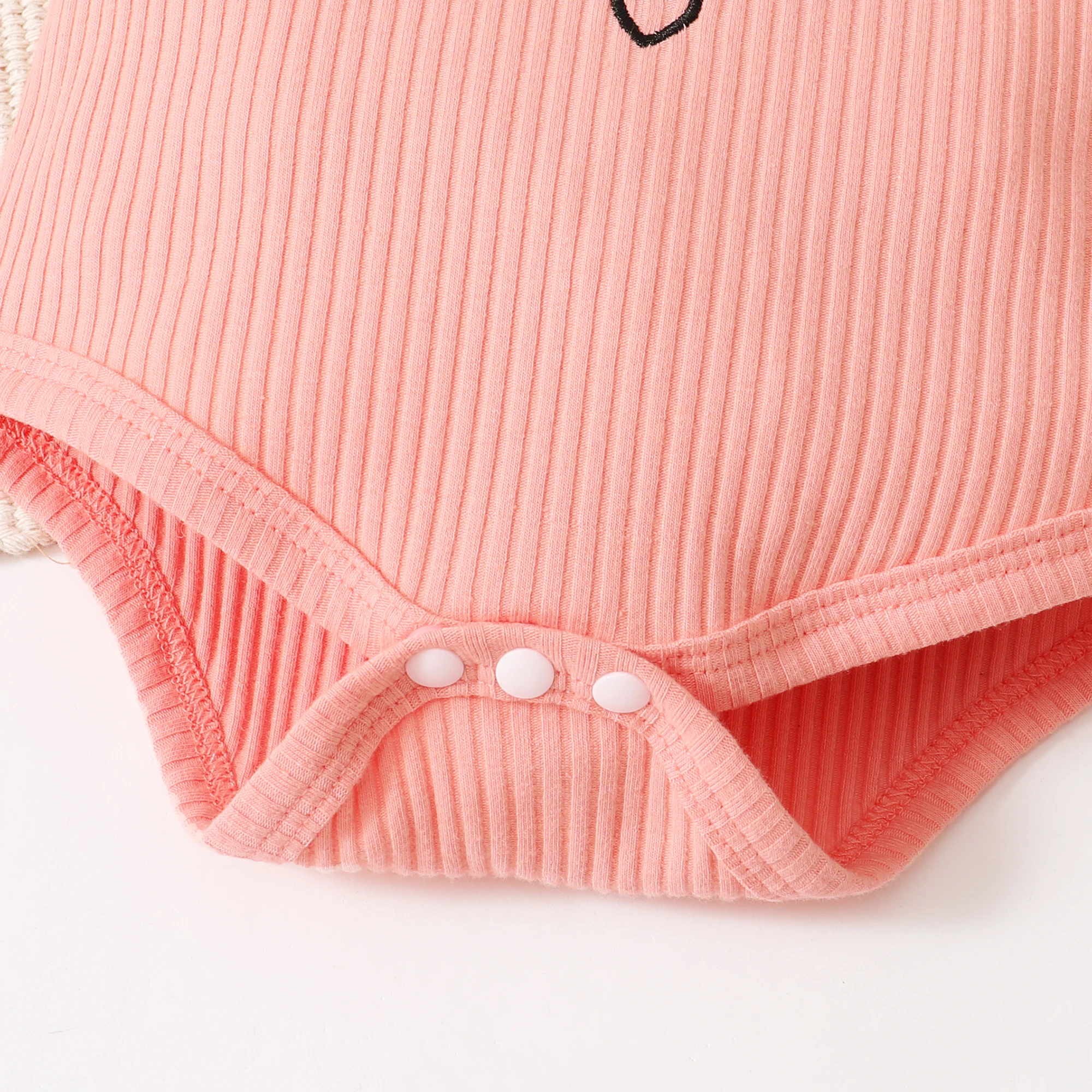Pelele con volantes y diadema para bebé niña – Conjunto verano - imagen 4