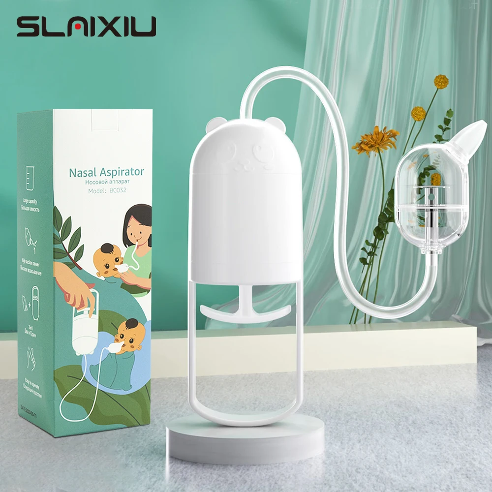 Aspirador nasal de mano para bebé con succión suave - imagen 2