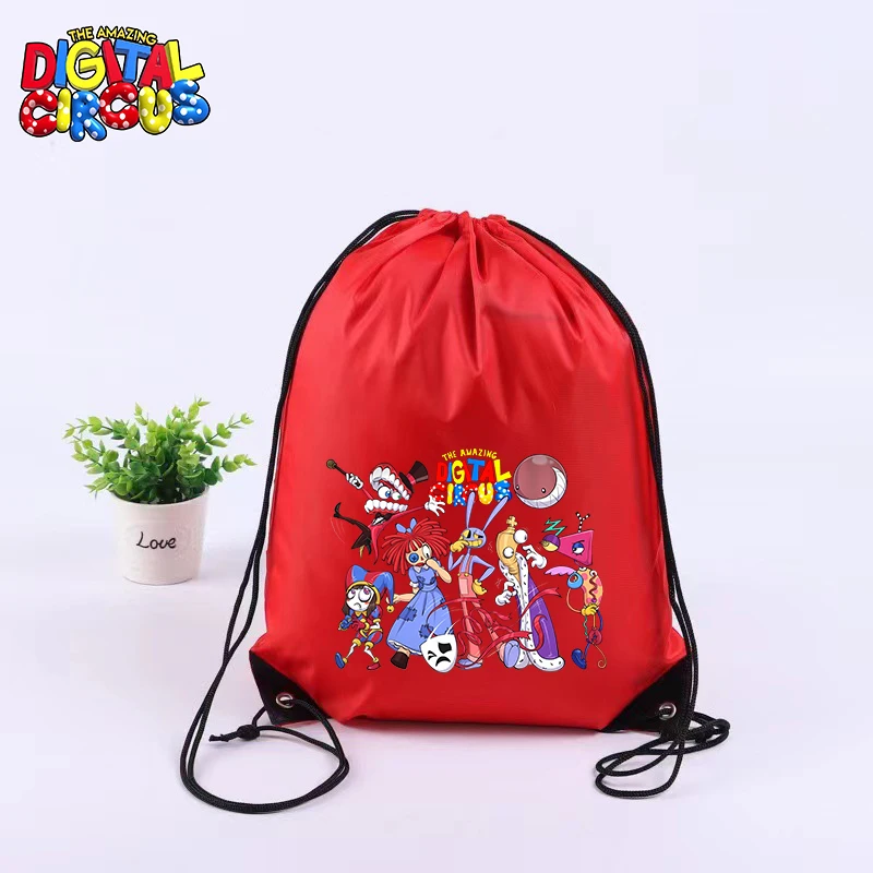 Mochila con cordón The Amazing Digital Circus impermeable ligera - imagen 4