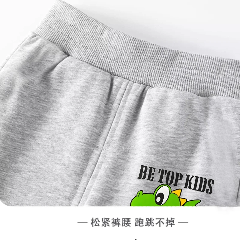 Pantalones largos para niños cintura elástica primavera-otoño - imagen 5