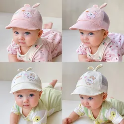Gorra de sol de malla para bebé con visera de pato