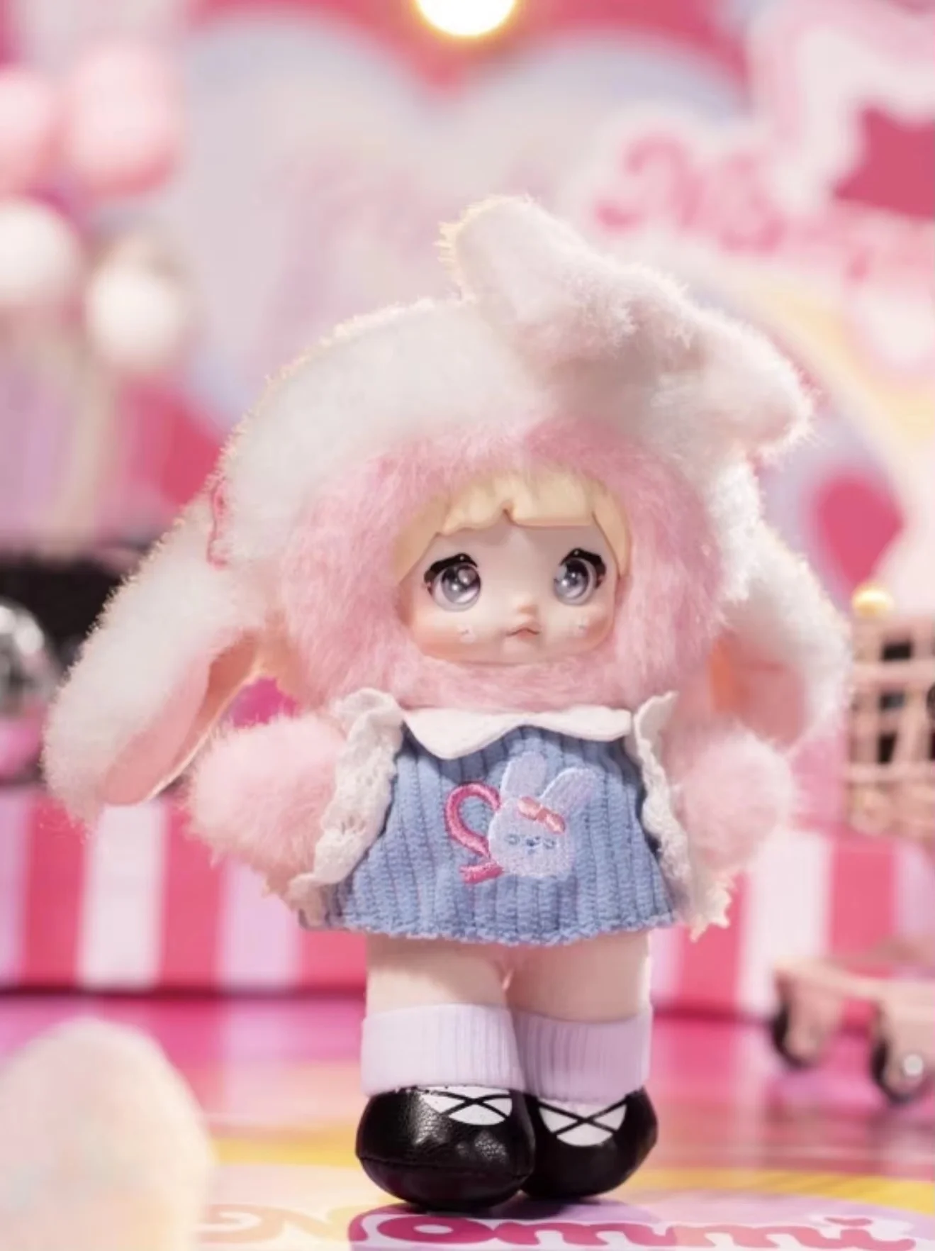 Muñeca Nommi Pinky Energy Alice figura kawaii con llavero - imagen 4
