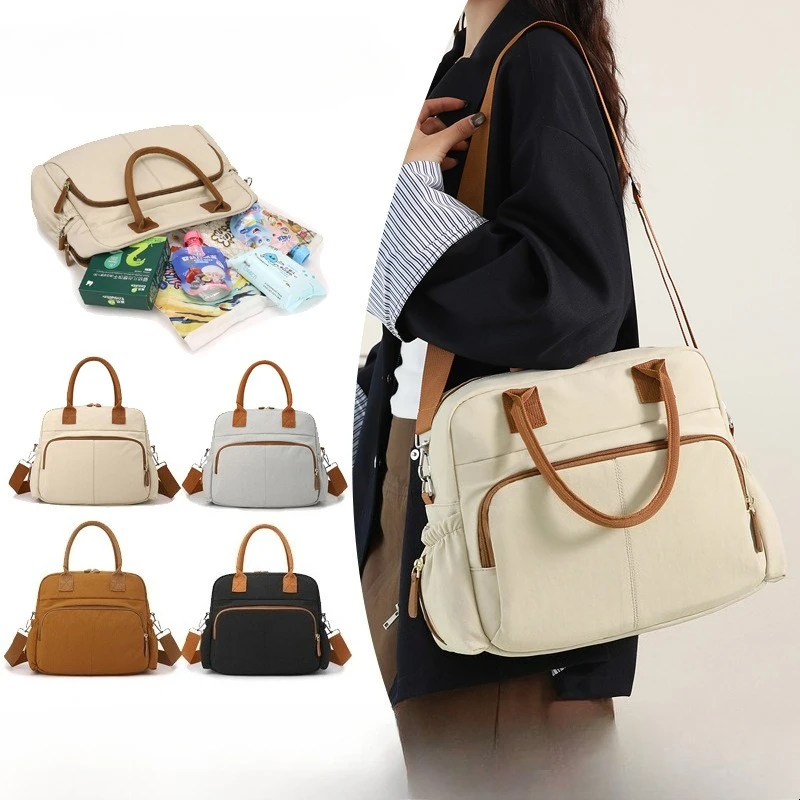 Bolsa de pañales gran capacidad con organizador para carrito y cuna - imagen 2