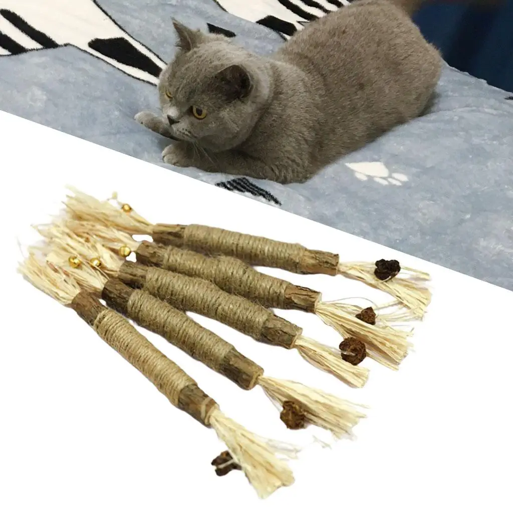 Palillos para masticar con hierba gatera y campanas de limpieza - imagen 4