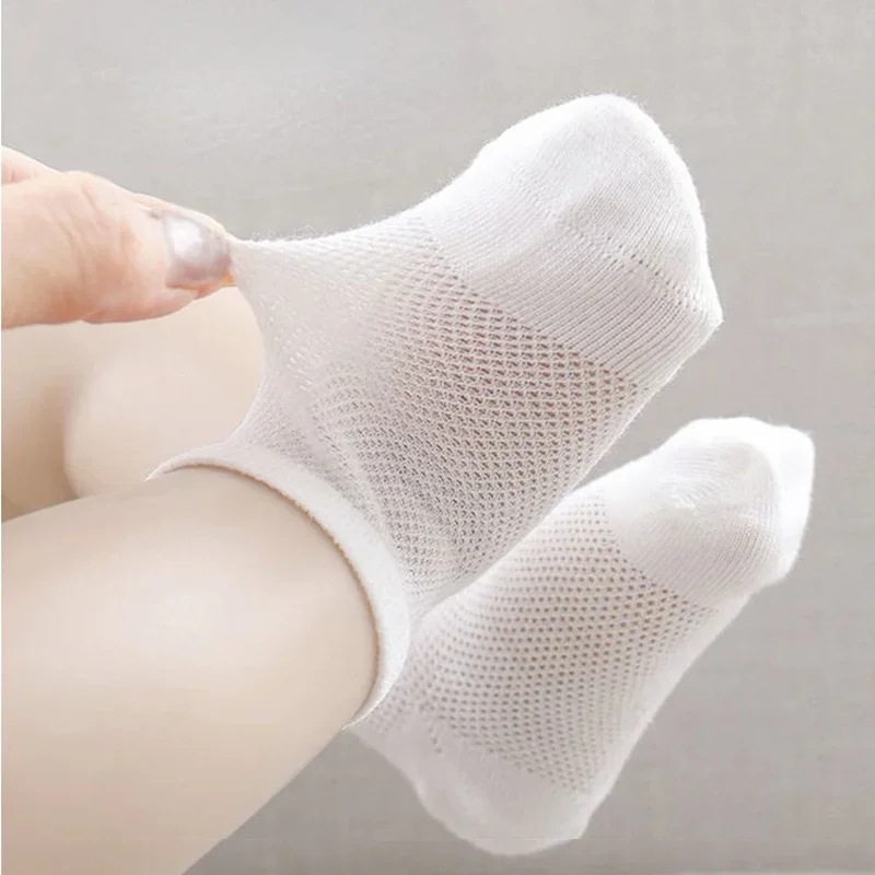 Calcetines bebé en uso